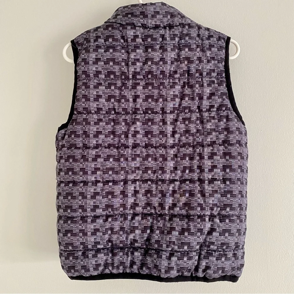 Timberland Charcoal Patterned Toddler Puffer Vest